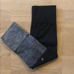 Lululemon Flow and Go Crops